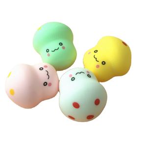 <b>Jumbo</b> Kawaii Unisex Transparent <b>Squishy</b> Toy Squeeze Decompression Fungus Educational Plastic Mushroom 8.5x7x8.5CM Adults Kids - Product Image 1