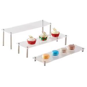 Exhibidores de Acrílico para Buffet de Comida Personalizados, Soportes de Exhibición de Figuras de Acrílico, Exhibidores de Acrílico para Cupcakes y Postres, Vitrina de Acrílico para Panadería - Product Image 5