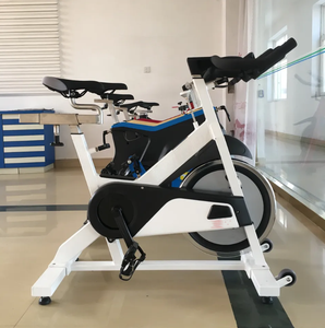 Bicicleta de <span class=keywords><strong>Spinning</strong></span> NO.10 Profesional para Ejercicio en Interiores, Bicicleta Estática Comercial con Pedales, Bicicleta de Gimnasio para <span class=keywords><strong>Entrenamiento</strong></span> - Product Image 2