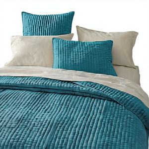 Colcha Kantha de Algodón Puro Hecha a Mano, Estilo Tradicional, Teñida a Mano, Estilo Bohemio, Lavable, para Hotel, King, Queen, Twin - Product Image 1