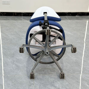 Luxury Leather Pedicure Chair & <b>Stool</b> with Glass Massage Function for Nail Salon Spa Salon Furniture Barber Chair - Product Image 4