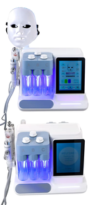 전문 6-in-1 히드라 뷰티 페이셜 스파 기계 미세 박피술 아쿠아 필 산소 제트 초음파 수화 피부 미백 - Product Image 4