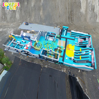 JOYFUL FUN Vente Chaude Parc Gonflable Extérieur Commercial Géant