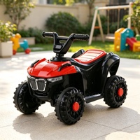 Voiture électrique tout-terrain télécommandée à 4 roues pour enfants de 2 à 6 ans.
