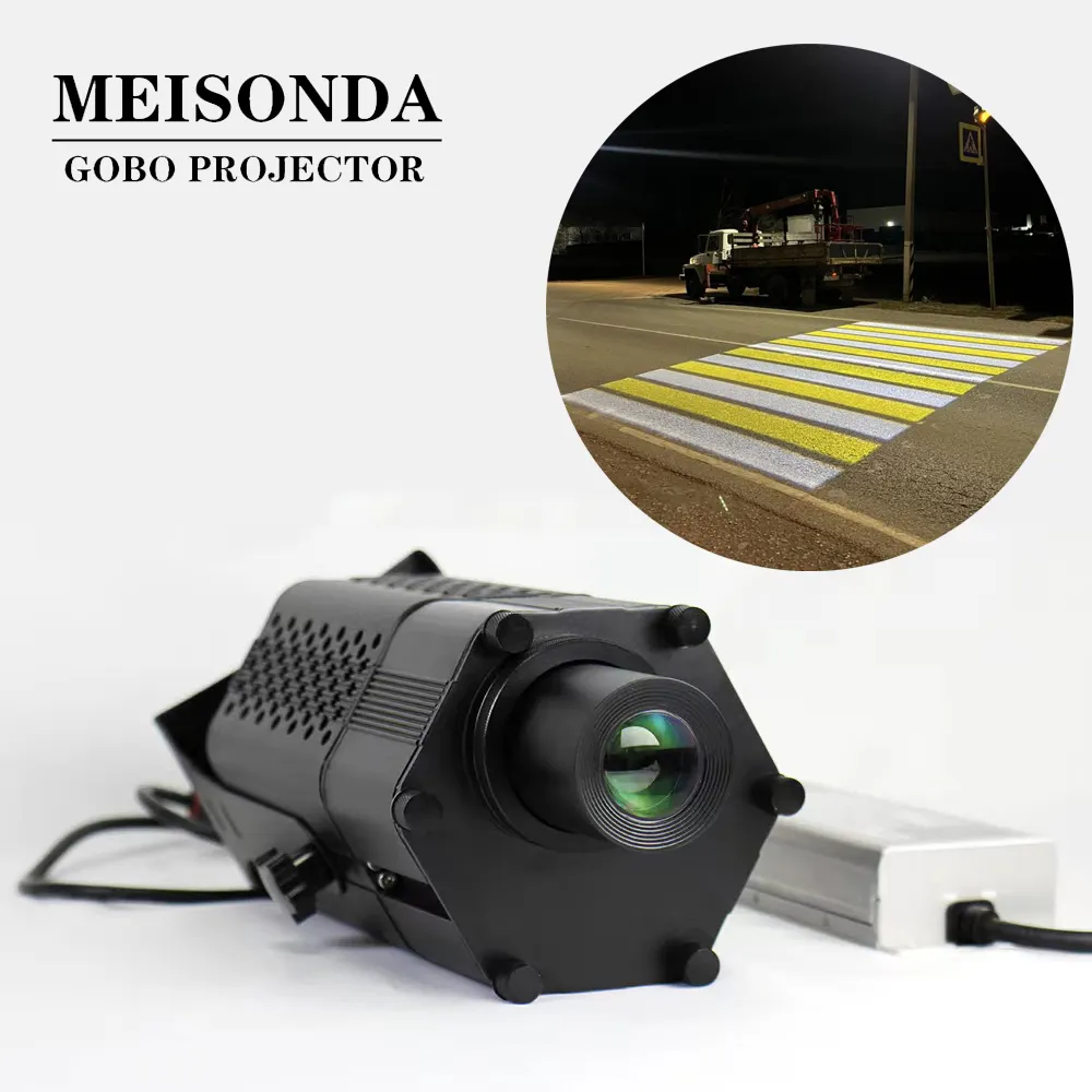 300W al aire libre Led Gobo proyector impermeable de alta resolución Logo proyector Exterior Gobo luces