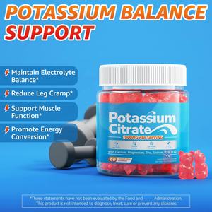 Vitadiscovery Nutrición deportiva Gomitas Suplemento de citrato de potasio sin azúcar con magnesio Calcio Zinc Sodio Vitamina B6 B12 - Product Image 4