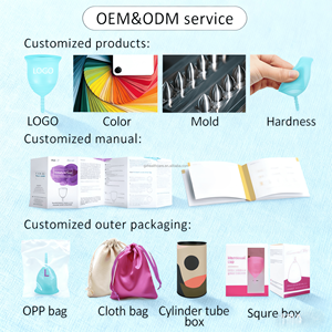 Porter pendant 12 heures <span class=keywords><strong>Tampon</strong></span> et <span class=keywords><strong>tampon</strong></span> faciles à nettoyer Alternative réutilisable en <span class=keywords><strong>silicone</strong></span> de qualité médicale Coupe menstruelle - Product Image 6