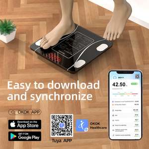 New Design 180kg Electronic Body Fat <b>Scale</b> <b>Household</b> Bathroom Smart <b>Scales</b> with BMI - Product Image 4