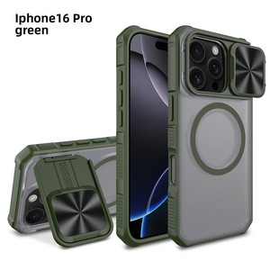 Approvisionnement transfrontalier pour les coques de téléphone Apple iPhone 16 Pro, dotées d'un fenêtre pour objectif, d'un support et d'une recharge magnétique sans fil - Product Image 6