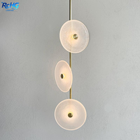 Lámpara Colgante de Cristal LED, Ahorro de Energía, Temperatura de Color Ajustable, Ángulo de Haz de 360°, 2 Años de Garantía, Diseño Moderno