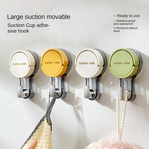 Wholesale Suction <b>Hooks</b> Strong Vacuum Power Traceless No-Drilling Adhesive for Home Bathroom <b>Kitchen</b> Door Back and Toilet Area - Product Image 1