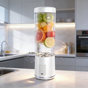 Licuadora Portátil de Alta Resistencia con Cuerpo de Plástico ABS de 500 ml y 600 g, USB-C, 30 Minutos de Autonomía, Silenciosa para Oficina, Uso en Exteriores/Auto/Hotel, 6 Velocidades - Product Image 3