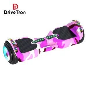 Hoverboard eléctrico de dos ruedas para niños, aeropatín eléctrico de equilibrio automático de 10, 7 y 6,5 pulgadas, color morado y negro, muy barato