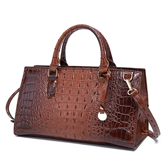 Wholesale Fashion Crocodile Leather Luxury Hand Bag Ladies Shoulder Bags Designer Purse and Handbags for Women