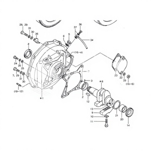 Nouvelle jointure d'étanchéité d'arbre à cames YSE8 anti-usure certifiée ISO9001 SUNITY de Taïwan, référence 104211-02220, pièce de rechange pour moteur diesel - Product Image 6