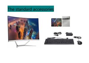 Ordinateur tout-en-un 27 pouces avec écran IPS anti-reflet, pack complet clavier et souris, prêt à l'emploi pour tous, modélisation graphique et IA - Product Image 3