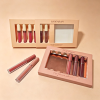Boîte cosmétique personnalisée de haute qualité, luxueuse, rose, pour rouge à lèvres, emballage mat pour rouge à lèvres