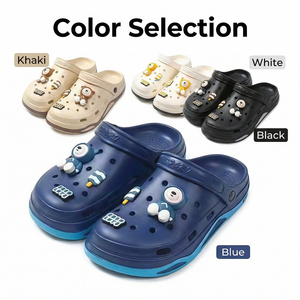 Zuecos Cerrados con Plataforma de EVA para Hombre, Impermeables, Transpirables, Ligeros, de Secado Rápido, Antideslizantes, Ecológicos y Modernos - Product Image 4