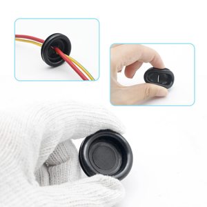 Kit de Anillos de Goma Vrupin, 188 Piezas, M7 14, M9 53, M12 07, M15 88, M19 05, M22 23, M25 4, para Protección de Cables - Product Image 4