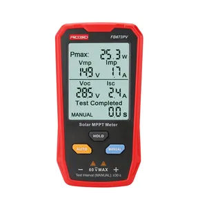 FROGBRO FB673PV lcd mppt solar panel pv tester smart current voltage multimeter tester digital meter solar power voc tester