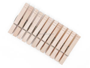 Pinces à linge essentielles en bois de bouleau de 48 mm, 5000 pièces, boîte complète, idéales pour la maison et la lessive, offre spéciale et pour le bricolage artisanal - Product Image 5