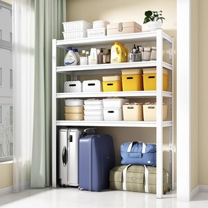 Utility <b>Racks</b> Five Layers And Above Steel Storage <b>Rack</b> Garage Standing Type Adjustable Neatening Storage - Product Image 3