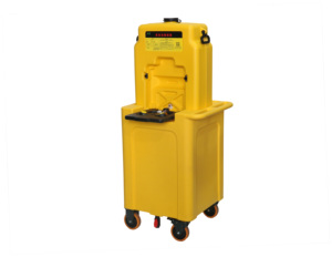 BUTIAN 53L/14 Gallons Chariot portable pour lavage oculaire - Modèle parfait, robuste, <span class=keywords><strong>industriel</strong></span>, de sécurité d'urgence, nouveau design 2026 pour rinçage oculaire - Product Image 5