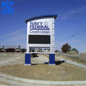 Señalización de Orientación para Exteriores, Información Comercial, Proyecto de Construcción, Señalización Independiente para Negocios - Product Image 2