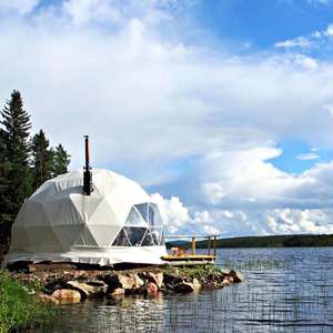 Tente <span class=keywords><strong>de</strong></span> dôme <span class=keywords><strong>de</strong></span> luxe <span class=keywords><strong>de</strong></span> 10m en PVC imperméable pour un usage commercial Structure en acier industrielle Toit en PVC idéal pour les hôtels écologiques et les sites <span class=keywords><strong>de</strong></span> <span class=keywords><strong>camping</strong></span> - Product Image 2