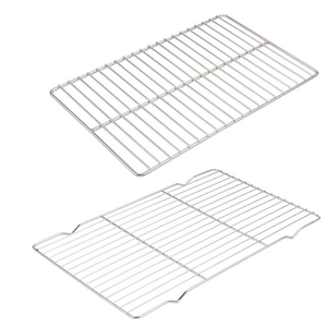 Vente d'usine Grille de barbecue Grille de four à mailles Grille de four à gaz en acier inoxydable chromé/Grille de barbecue - Product Image 1