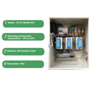 ตู้ควบคุมอุณหภูมิ 3KW 3 ช่องคุณภาพสูง <span class=keywords><strong>ใช้</strong></span>ในระบบทำความร้อนอุตสาหกรรม - Product Image 3