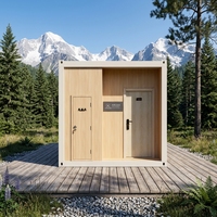 Nouvelle maison conteneur pliable à installation rapide, design moderne préfabriqué, villa étanche, dortoir temporaire, hôtel