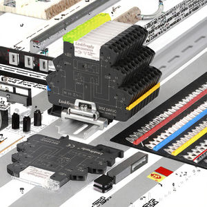 Módulo de Relé Intermedio Miniatura Delgado PRINT 24VDC con Conexión Epoxi para Carril DIN, LED, PLC Weidmüller - Product Image 3