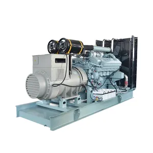 Nhật bản Mitsubishi 800kw DIESEL Máy phát điện đặt Mitsubishi động cơ 1000kva im lặng genset S12H-PTA mô hình động cơ