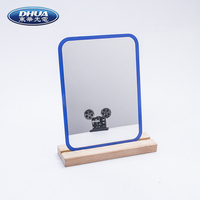 Autocollant de miroir acrylique amovible auto-adhésif Feuille de miroir acrylique Miroir carré latéral en plastique