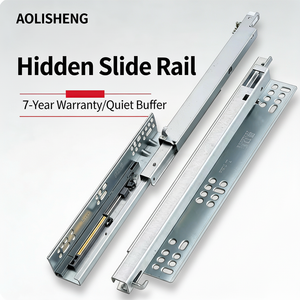 AOLISHENG תפס סגירה רכה נסתרת למגירה סִגְנוֹן חומרה לארון - Product Image 3