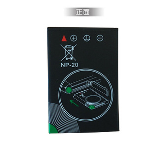 แบตเตอรี่กล้องดิจิตอล NP20สำหรับ FUJITSU SLR 3.7V แบตเตอรี่ dcdv แบบชาร์จได้สีดำ - Product Image 1