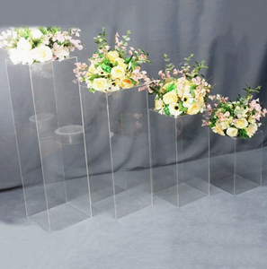 Soporte <span class=keywords><strong>de</strong></span> Flores Separable <span class=keywords><strong>de</strong></span> Acrílico Transparente, Moderno, Duradero y <span class=keywords><strong>de</strong></span> Alta Calidad, Pedestal para Tartas, Decoración para Bodas, Exhibición <span class=keywords><strong>de</strong></span> Ramos, Decoración para Eventos Familiares - Product Image 1