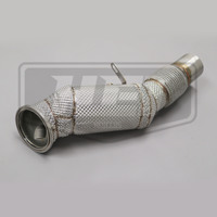 Tuyau d'échappement isolé en acier inoxydable professionnel de haute qualité pour X1 X3 X4 X5 B48 2.0T Haute performance à flux élevé