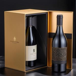 Embalaje <span class=keywords><strong>de</strong></span> cartón <span class=keywords><strong>de</strong></span> vidrio <span class=keywords><strong>de</strong></span> licor Caja <span class=keywords><strong>de</strong></span> embalaje <span class=keywords><strong>de</strong></span> botella <span class=keywords><strong>de</strong></span> vino <span class=keywords><strong>de</strong></span> lujo magnética <span class=keywords><strong>de</strong></span> doble puerta abierta Premium personalizada - Product Image 6