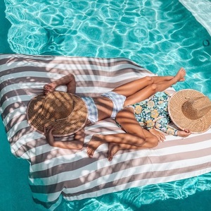 Sofá <span class=keywords><strong>Flotante</strong></span> de Lujo Personalizable con Logotipo para Exteriores, para Hoteles y Piscinas, Funda de Poliéster Portátil para Resorts Boutique - Product Image 3