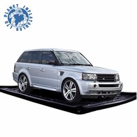 Tapis de lavage de voiture gonflable en PVC portable pour camions avec système de récupération d'eau