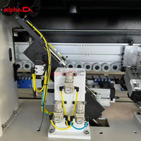 Machine à chanfreiner Alpha 45 degrés, chanfreineuse automatique à bord droit, haute vitesse, MDF, PVC pour le travail du bois