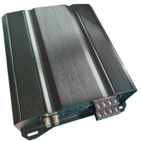 Amplificateur de voiture monobloc de classe D SHARK 5000W 1 canal 12V pour systèmes audio de compétition 90dB avec crossovers R5000.D