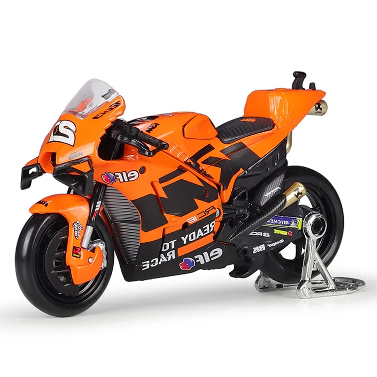 Maisto Motorfiets 1/18 Schaal Ktm Team Moto Gp Rc16 Voorwiel Stuur Motorfiets Diecast Model Fabrikant