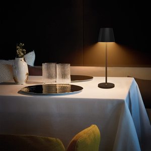 Phòng ngủ abs sắt có thể sạc lại cảm ứng on off dimmable cct điều chỉnh xách tay không dây có thể thay thế pin led bảng đọc sách đèn bàn - Product Image 6