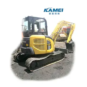 PC55-2 auf billigen Mini bagger/Gebraucht Komatsu Gebraucht pc55 pc 50 pc60 MINI Bagger Bagger/Mini Crawler Digger