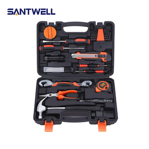 Santwell Carbon Steel Combination Wrenches <b>Pliers</b> Sockets & Screwdriver <b>Set</b> with Hard Case-OEM Customizable Household Tools - Product Image 1