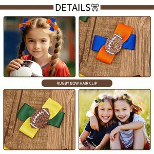 Barrette à cheveux en alliage thème européen et américain avec nœud pour enfants, marque YUSE, 8 cm - Product Image 3