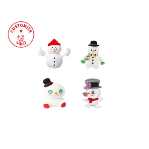 부드러운 크리스마스 봉제 장난감 맞춤 만든 눈사람 인형 장난감 도매 제조 업체